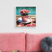 Tela Café da Manhã Canvas Afdruk (Insitu (Woonkamer))