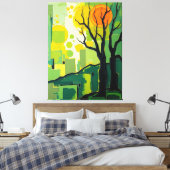 Tela de paisagem canvas afdruk (Insitu (Slaapkamer))