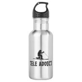 Tele Addict Waterfles (Voorkant)