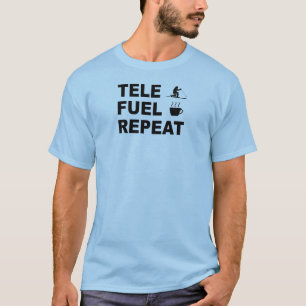 Tele Brandstof Herhaal T-shirt