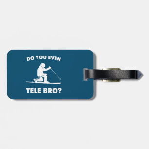 Tele Bro? Bagagelabel