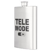 Tele-modus ingeschakeld flacon (Links)