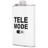 Tele-modus ingeschakeld heupfles (Links)