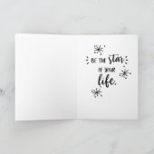 Telecat soit l'étoile de votre carte de voeux de (Intérieur)