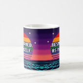Téléchargé En Tant Que Moi-même Mug Pixel Fierté (Centre)