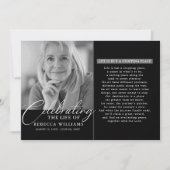 Téléchargeable Modèle du programme Célébration de  (Devant)