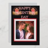 Téléchargeable Valentine Day Hearts Invitation Car (Devant / Derrière)