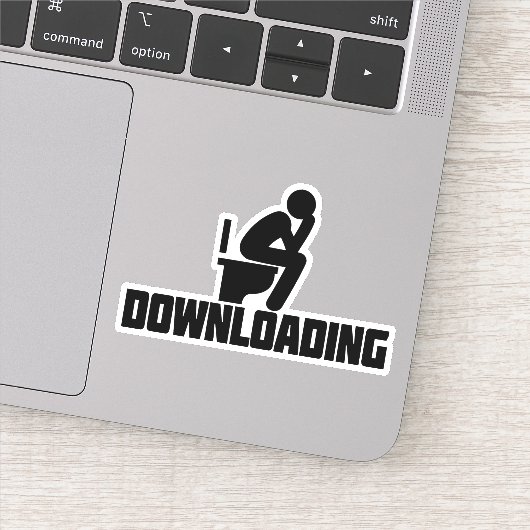 Téléchargement - Drôle Sticker pour balai de toile (Détail)