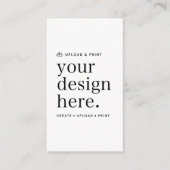 Téléchargement du carte de visite de votre concept (Devant)