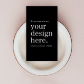 Téléchargement du carte de visite de votre concept