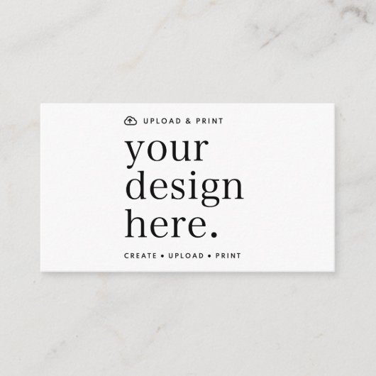 Téléchargement du carte de visite de votre concept (Devant)