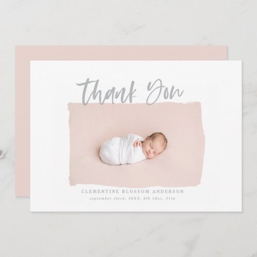 téléchargement Script merci faire-part de naissanc (Devant / Derrière)