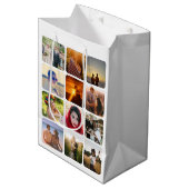 Télécharger le sac cadeau moyen photo (Devant Angle)