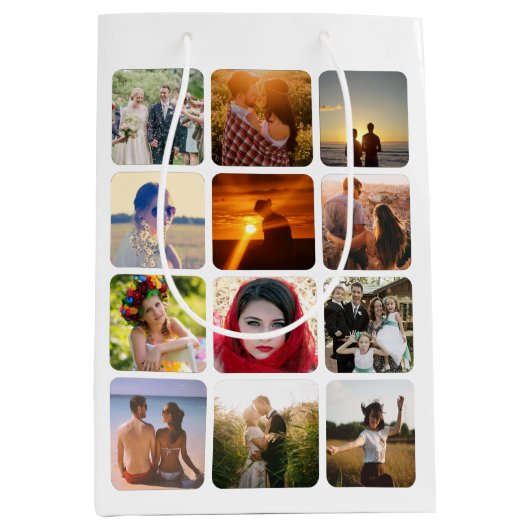 Télécharger le sac cadeau moyen photo (Devant)