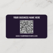 Téléchargez vos cartes de visite QR Code Ajouter d (Dos)