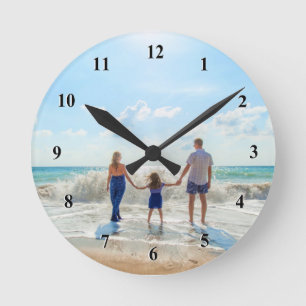 Téléchargez votre horloge murale de photos Créer u