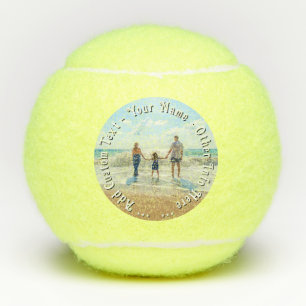 Téléchargez Votre Photo Balles de Tennis Texte Per