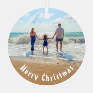 Téléchargez votre photo Ornement de Noël Cadeau