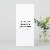 Téléchargez votre propre design Impression de menu (Debout devant)