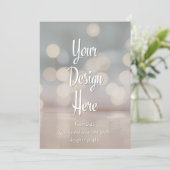 Téléchargez votre propre invitation personnalisée  (Debout devant)