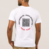 Téléchargez Votre Propre T-Shirt avec Code QR - Aj (Dos)