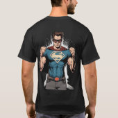 Télécinétique Superhero T-shirt design (Dos)