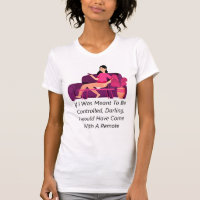Télécommande T-shirt femme