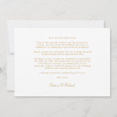 Télédimensionner le Mariage Faire-part Cute 3 Phot (Dos)