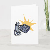 Telefonische communicatie kaart (Voorkant)