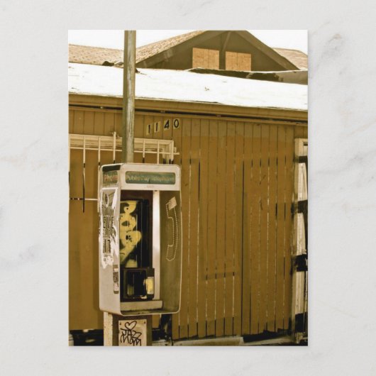 Telefoon betalen briefkaart (Voorkant)