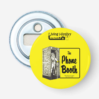 Telefoon Booth Bar Knop Fles Opener