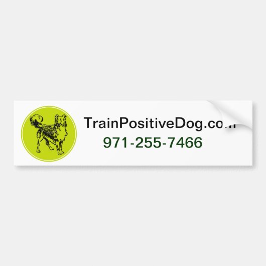 Telefoon Bumpersticker (Voorkant)