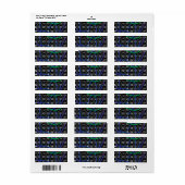 Telefoon Exchange Etiket (Full Sheet)