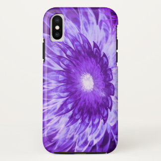 Telefoon / iPad hoesje Fantasy Flowers Paarse