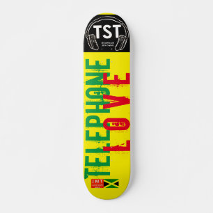 TELEFOON LIEFDE Skateboard, 7¾" Deck Skateboard