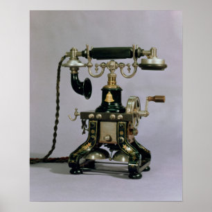 Telefoon, Nationale telefoondienst, Verenigde Stat Poster