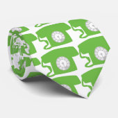 telefoon oude school - telefoon stropdas (Opgerold)