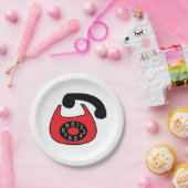 Telefoon Papieren Bordje (Feest)