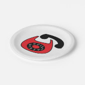 Telefoon Papieren Bordje (Gekanteld)