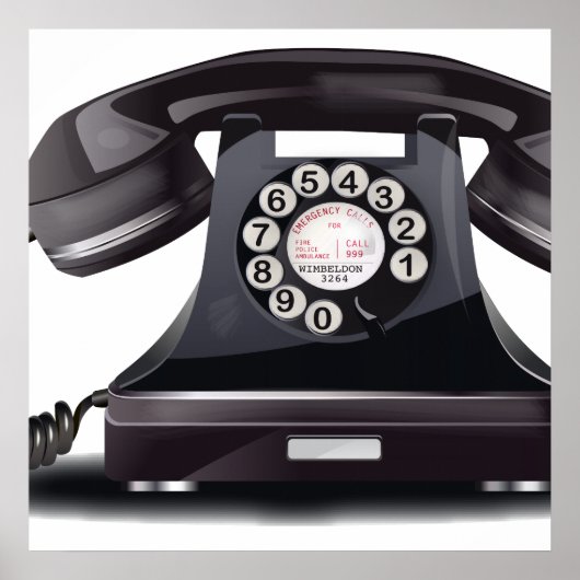 Telefoon Poster (Voorkant)