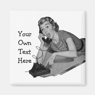 Telefoon Retro Magneet