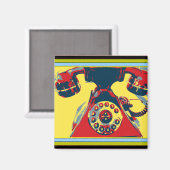 Telefoon Retro Magneet (Voorkant / Achterkant)