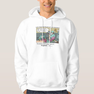 Telefoon SEH (Spoedeisende Hulp) Grappige Cartoon Hoodie