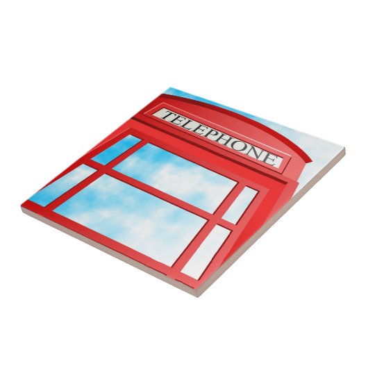 Telefoon Tegeltje (Zijkant)