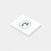 Telefoon volumeregeling post-it® notes (Schuin)