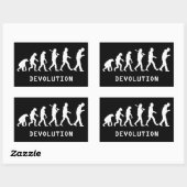 Telefoon voor deconcentratiecel rechthoekige sticker (Vel)