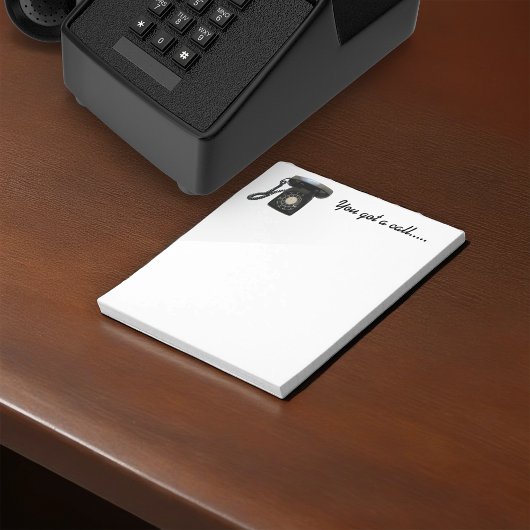 Telefoonbericht Notitieblok