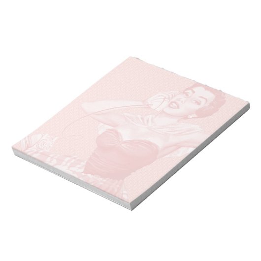 Telefoonbezoeker Retro Notitieblok (Gedraaid)