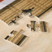 Telefoonbus en toren van Big Ben Legpuzzel (Zijkant)