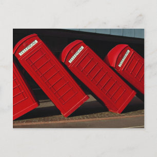 Telefooncabines in Londen Briefkaart